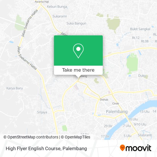 High Flyer English Course map