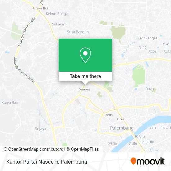 Kantor Partai Nasdem map