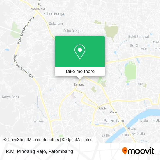 R.M. Pindang Rajo map