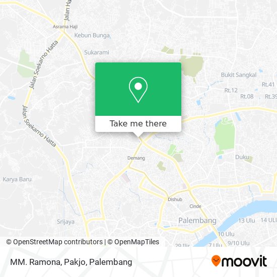 MM. Ramona, Pakjo map