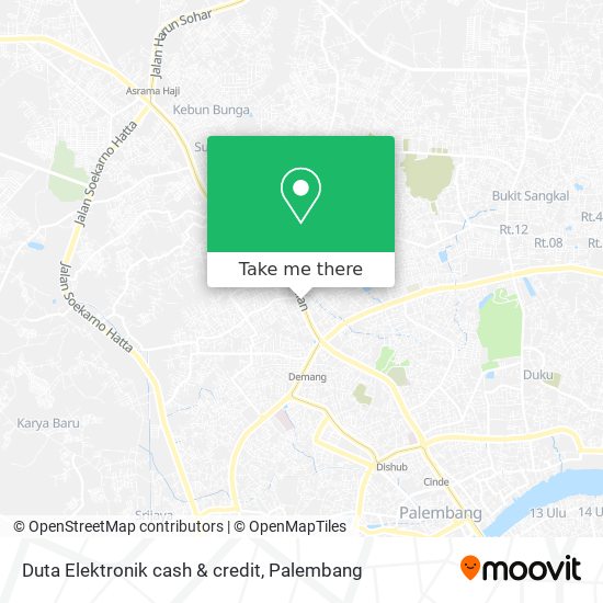 Duta Elektronik cash & credit map