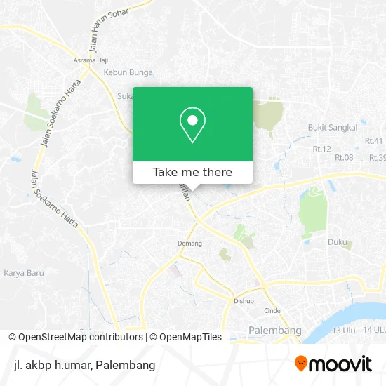 jl. akbp h.umar map