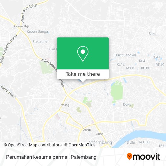 Perumahan kesuma permai map