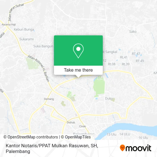 Kantor Notaris / PPAT Mulkan Rasuwan, SH map