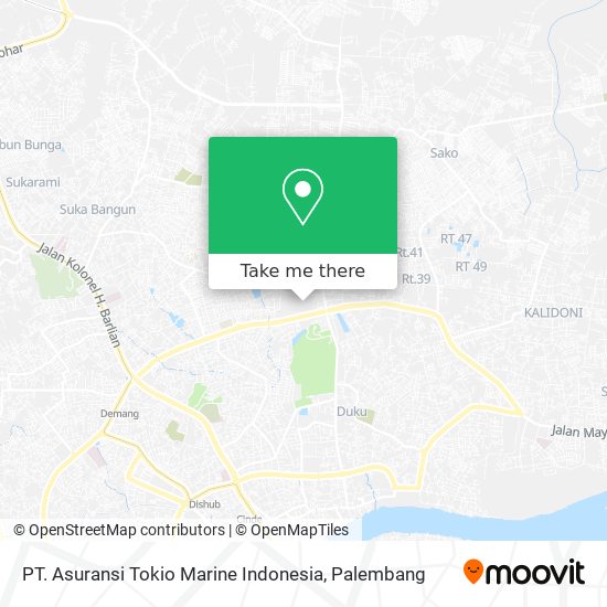 PT. Asuransi Tokio Marine Indonesia map