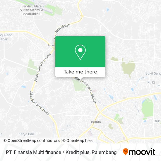 PT. Finansia Multi finance / Kredit plus map