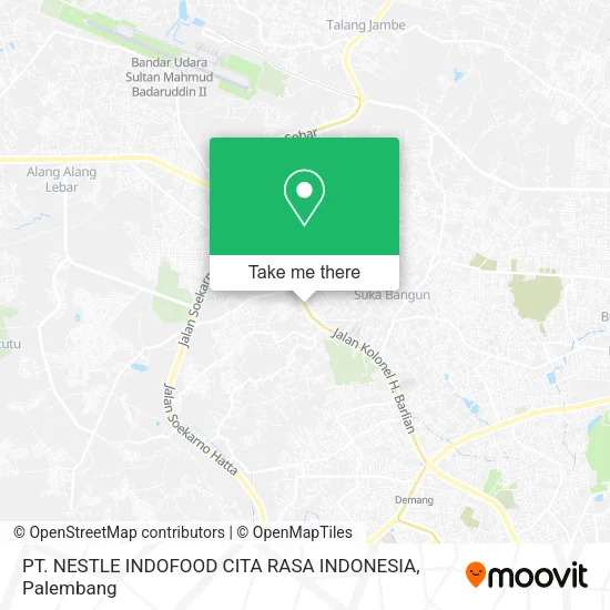 PT. NESTLE INDOFOOD CITA RASA INDONESIA map