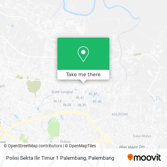 Polisi Sekta Ilir Timur 1 Palembang map