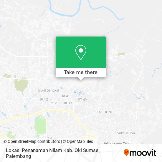 Lokasi Penanaman Nilam Kab. Oki Sumsel map