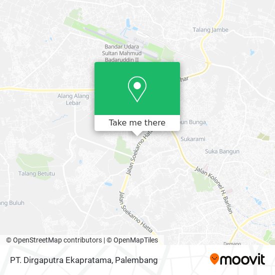 PT. Dirgaputra Ekapratama map