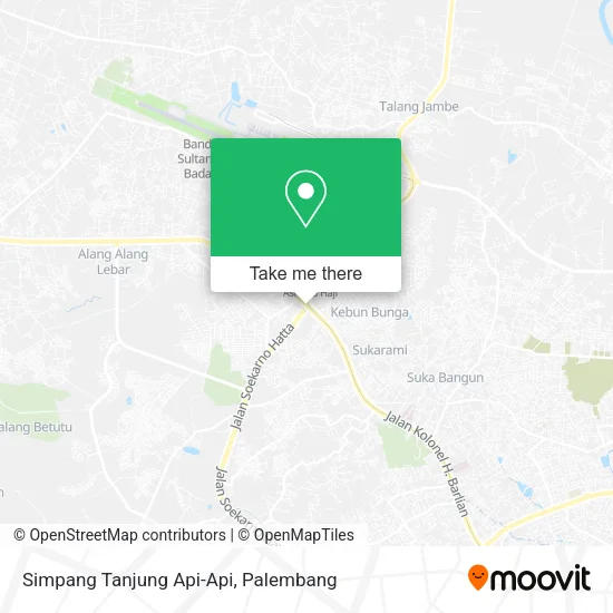 Simpang Tanjung Api-Api map