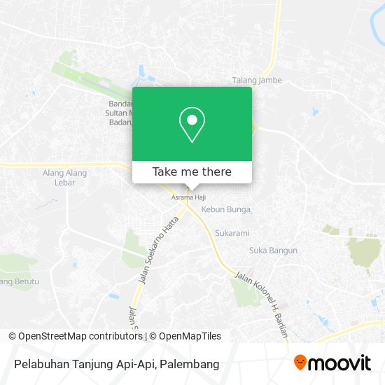 Pelabuhan Tanjung Api-Api map