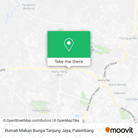Rumah Makan Bunga Tanjung Jaya map