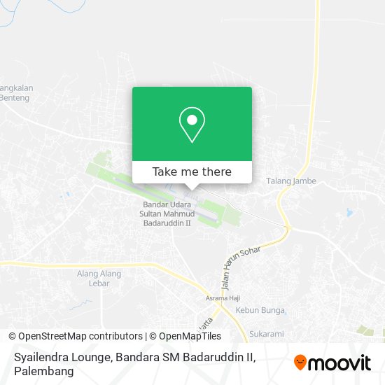 Syailendra Lounge, Bandara SM Badaruddin II map