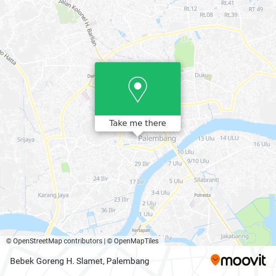 Bebek Goreng H. Slamet map