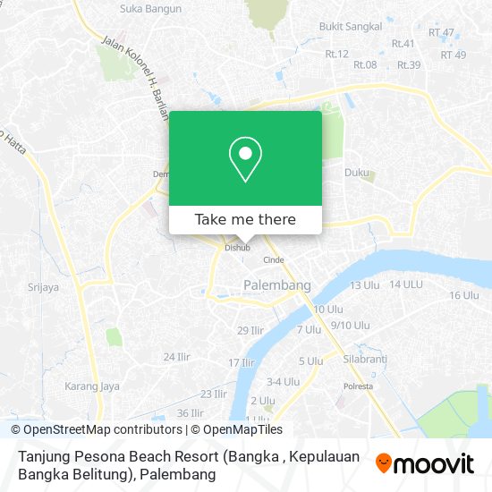 Tanjung Pesona Beach Resort (Bangka , Kepulauan Bangka Belitung) map