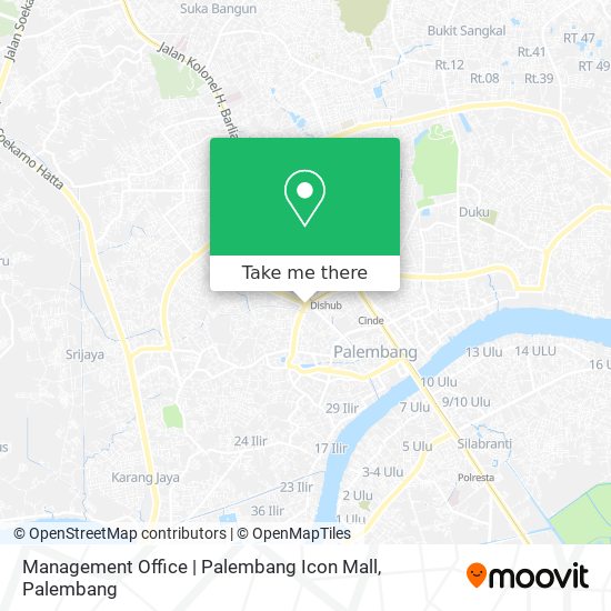 Management Office | Palembang Icon Mall map