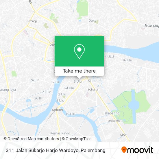 311 Jalan Sukarjo Harjo Wardoyo map