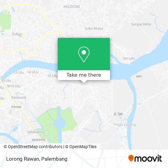 Lorong Rawan map