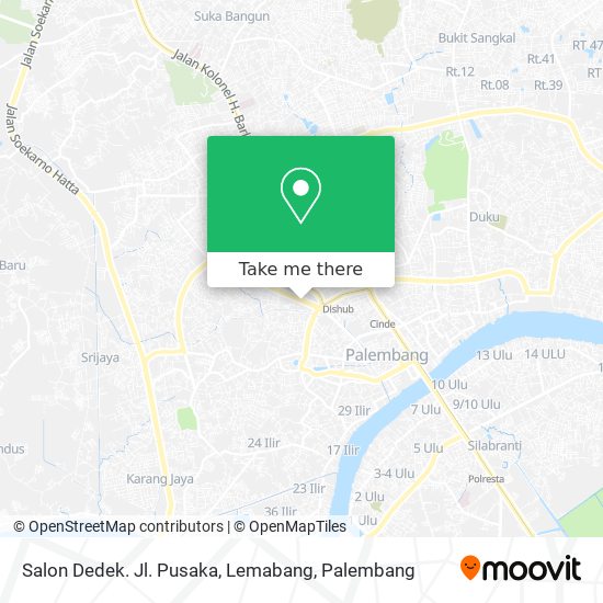 Salon Dedek. Jl. Pusaka, Lemabang map