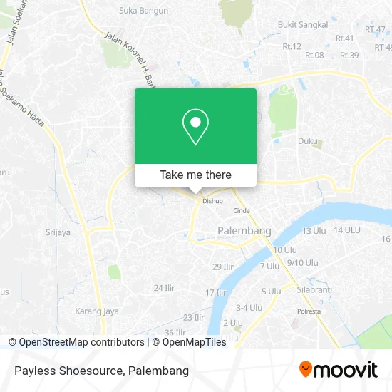 Payless Shoesource map