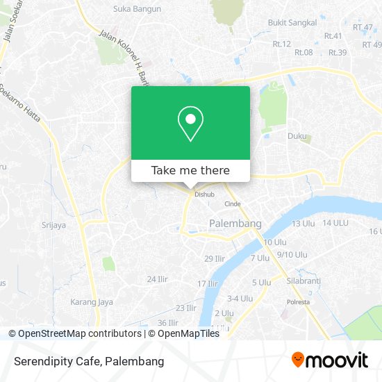 Serendipity Cafe map