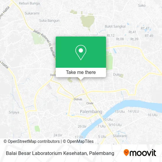 Balai Besar Laboratorium Kesehatan map