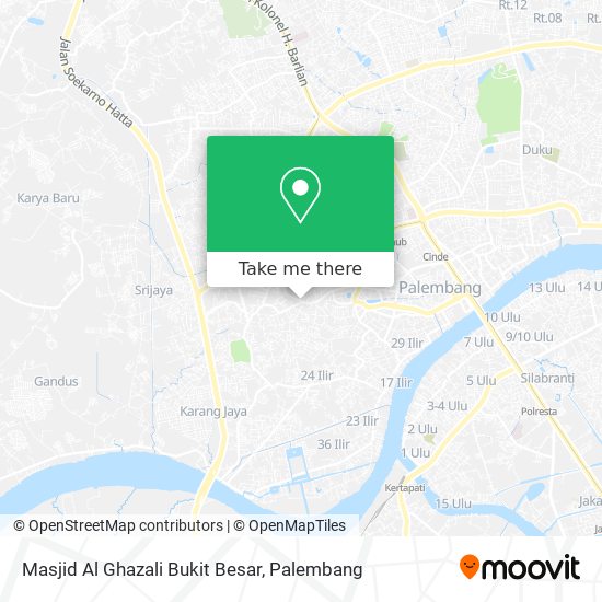 Masjid Al Ghazali Bukit Besar map
