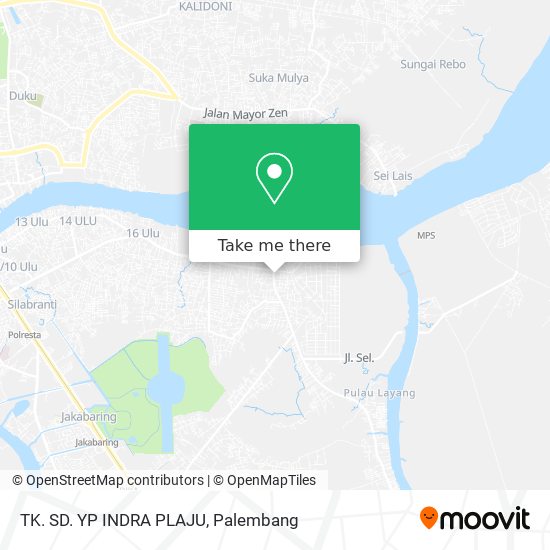 TK. SD. YP INDRA PLAJU map