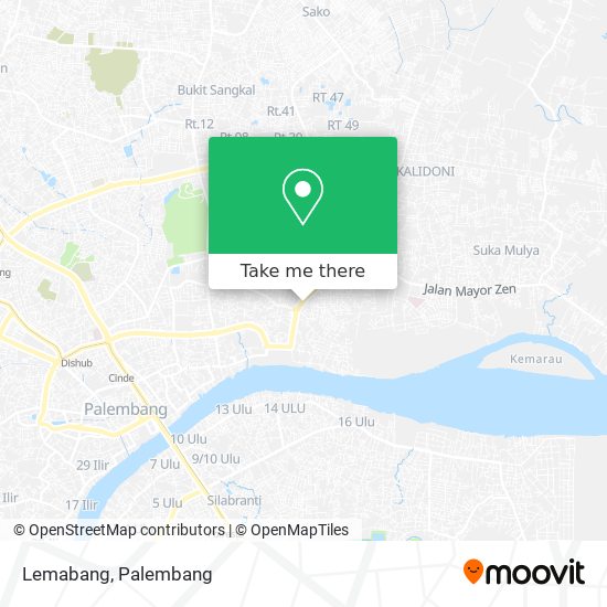 Lemabang map