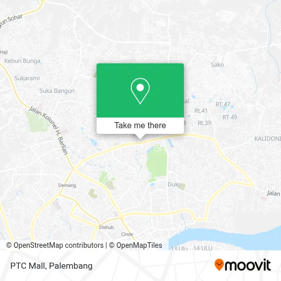 PTC Mall map