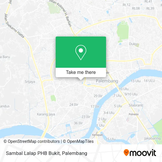 Sambal Lalap PHB Bukit map