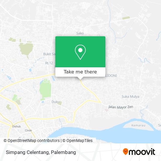 Simpang Celentang map