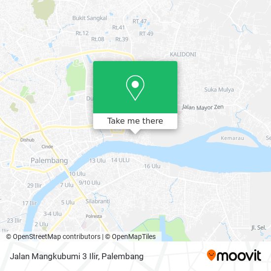 Jalan Mangkubumi 3 Ilir map