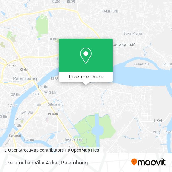 Perumahan Villa Azhar map