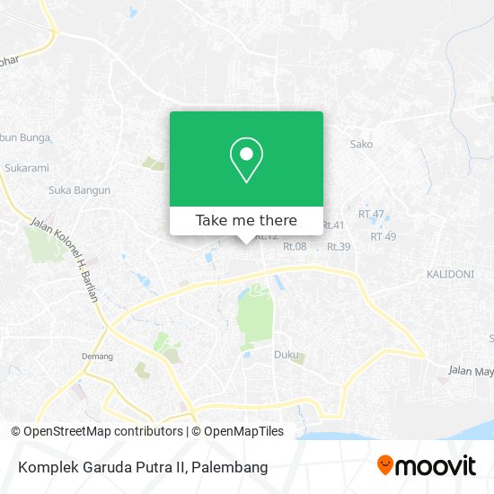 Komplek Garuda Putra II map