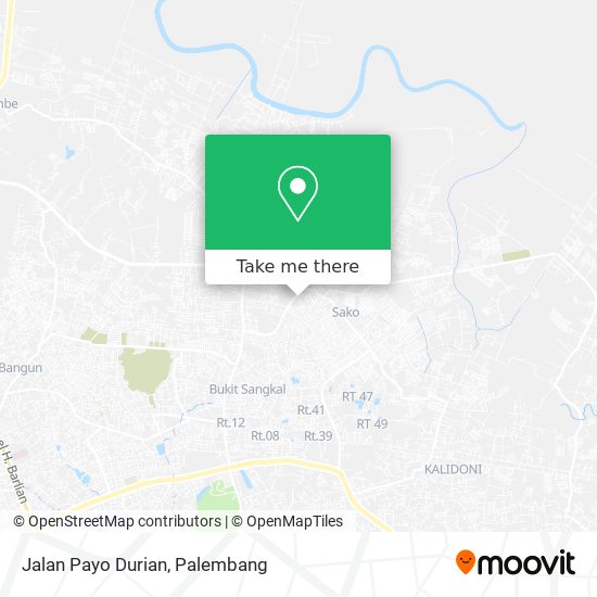 Jalan Payo Durian map