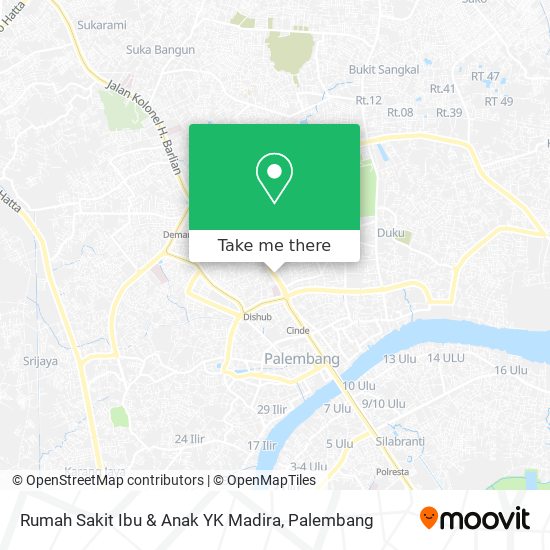 Rumah Sakit Ibu & Anak YK Madira map
