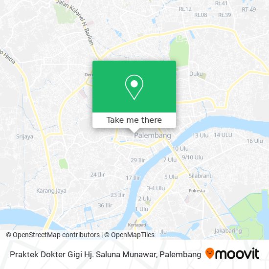 Praktek Dokter Gigi Hj. Saluna Munawar map