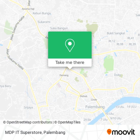 MDP IT Superstore map