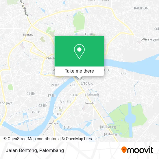 Jalan Benteng map