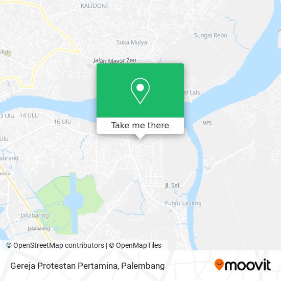 Gereja Protestan Pertamina map