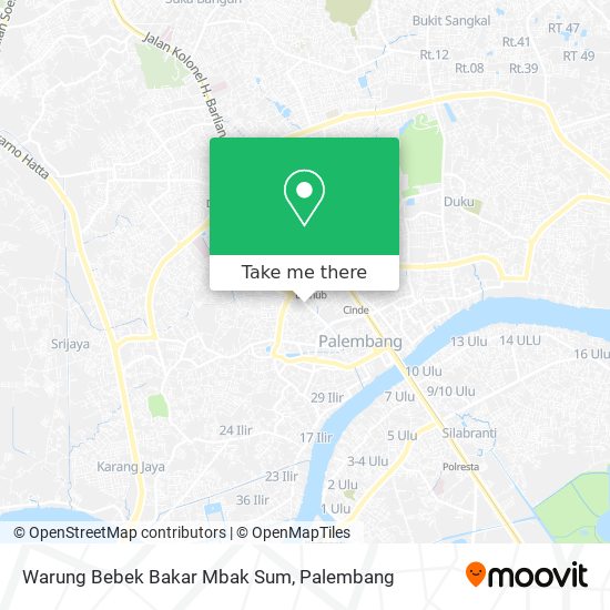 Warung Bebek Bakar Mbak Sum map