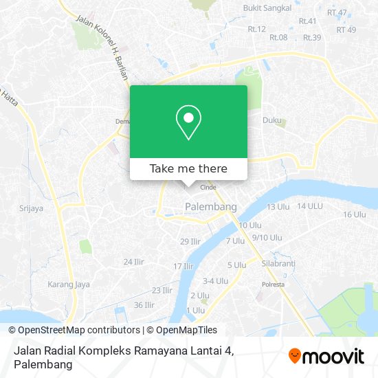 Jalan Radial Kompleks Ramayana Lantai 4 map