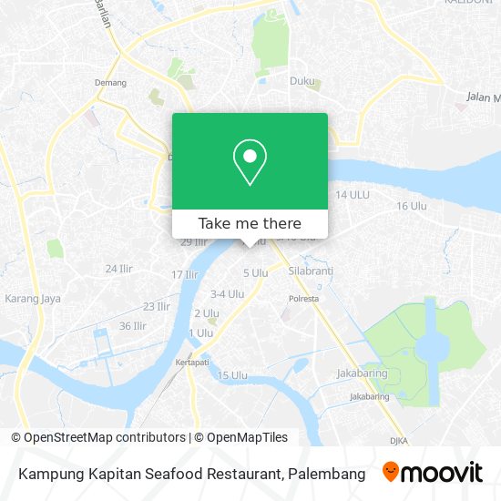 Kampung Kapitan Seafood Restaurant map