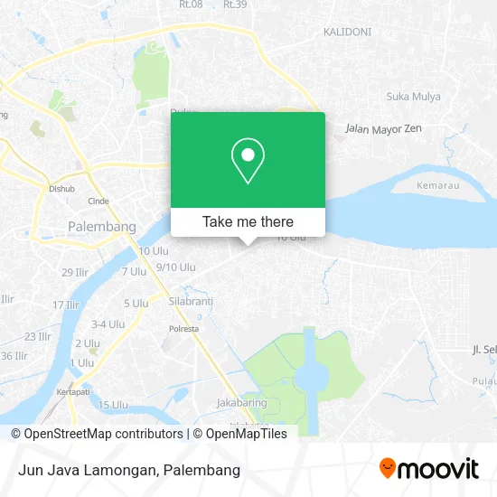 Jun Java Lamongan map