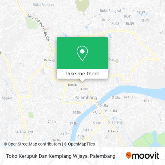 Toko Kerupuk Dan Kemplang Wijaya map