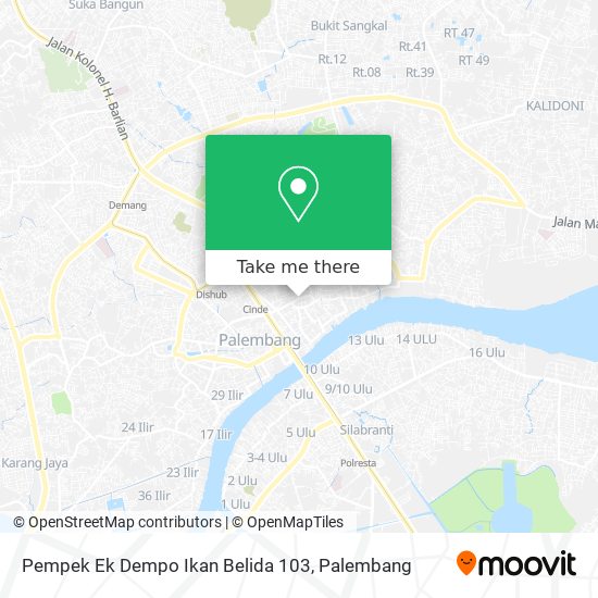 Pempek Ek Dempo Ikan Belida 103 map