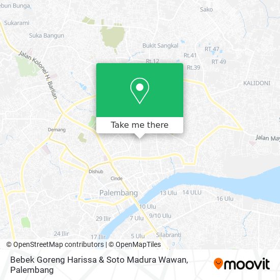 Bebek Goreng Harissa & Soto Madura Wawan map