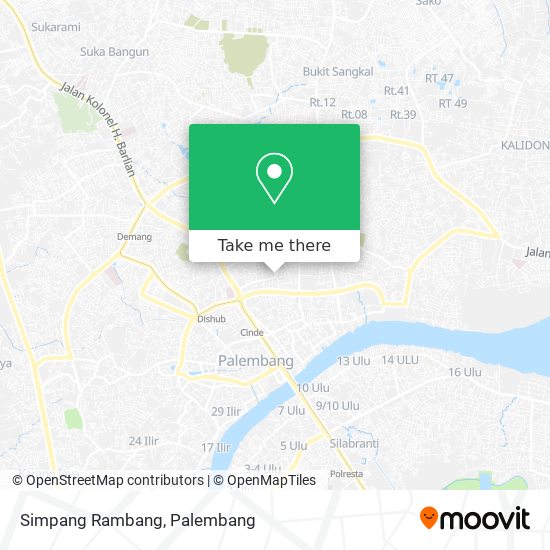Simpang Rambang map